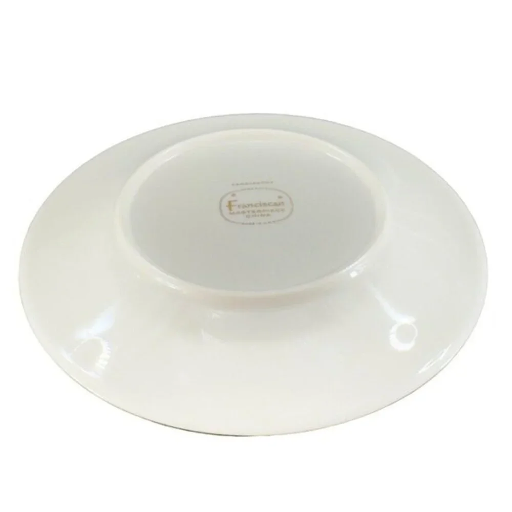 Franciscan Constantine‎ Vintage Porcelain Ceramic Dish Plate Set 5 Plates VTG